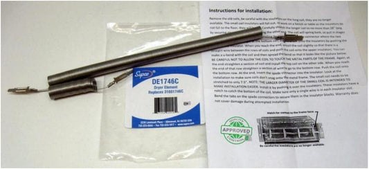 GLOB PRO SOLUTIONS 31001746 CKD4972 Heating Element