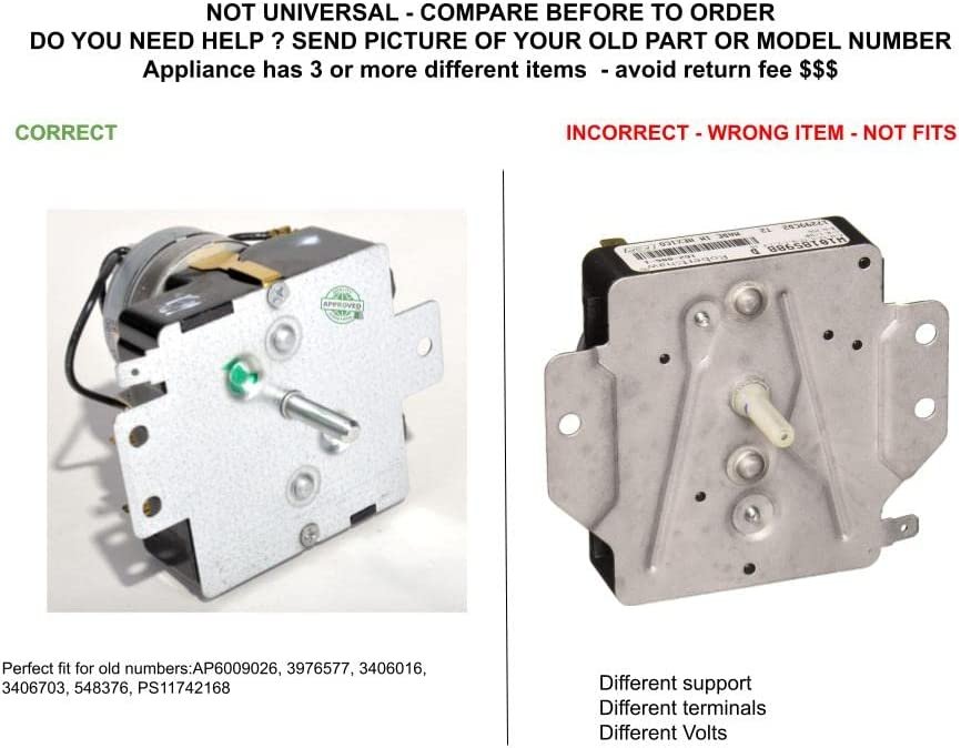 GLOB PRO SOLUTIONS 3406016 548376 3406703 3976577 CKD3123 Timer