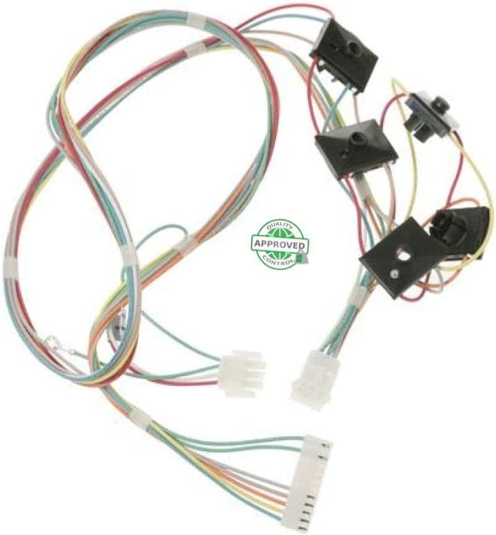 GLOB PRO SOLUTIONS WB18X23942 CKD2784 Spark Ignition Switch and Harness Compatible with GE, ,