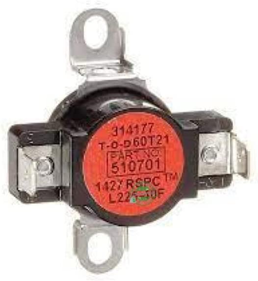 GLOB PRO SOLUTIONS 510701 61210 62461 62641 CKD5362 Thermostat Limit Red