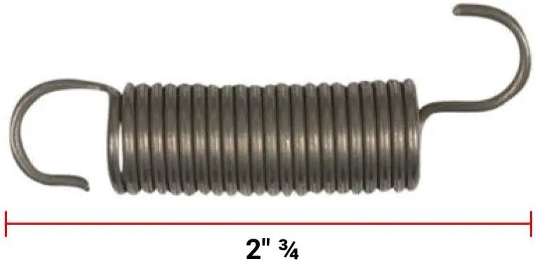 GLOB PRO SOLUTIONS DC61-01215A 2069087 CKD2426 Dryer Idler Tension Spring 2" ¾ Length Approx. Replacement for and compatible with Samsung Kenmore Heavy DUTY