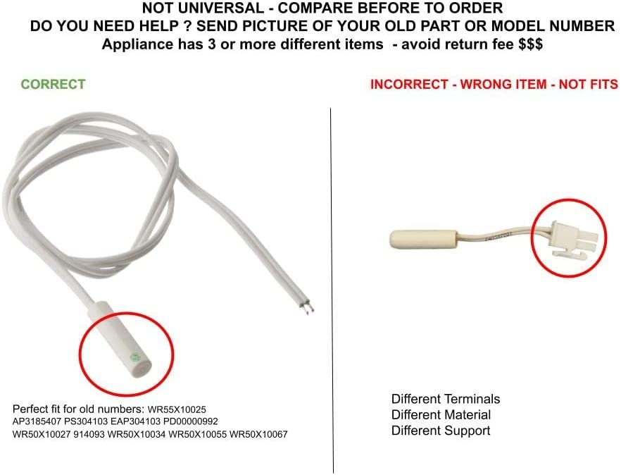 GLOB PRO SOLUTIONS AP3185407 PS304103 EAP304103 PD00000992 CKD4644 Temperature Sensor
