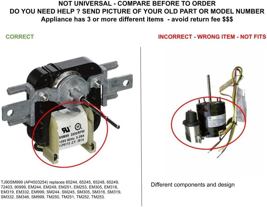 GLOB PRO SOLUTIONS SM706 65244 65245 65248 65249 CKD3722 Universal Motor