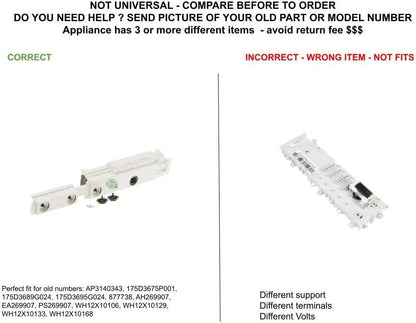 GLOB PRO SOLUTIONS WH12X10176 CKD3038 Control Assembly