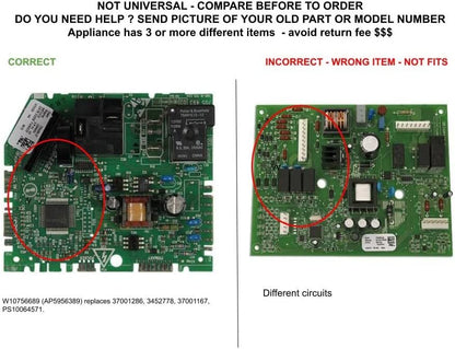 GLOB PRO SOLUTIONS AP5956389 EAP10064571 PS10064571 CKD3467 Control Board