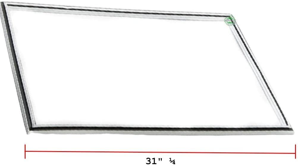 GLOB PRO SOLUTIONS AP6005478 PS11738527 EAP11738527 PD00003572 CKD1930 Refrigerator Door Gasket 31" ¼ Length Approx. Replacement for and compatible with Amana Kenmore Whirlpool KitchenAid Heavy DUTY