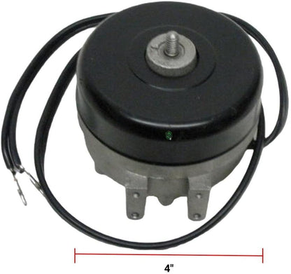 GLOB PRO SOLUTIONS 4200740 Refrigerator Condenser Fan Motor 4" Diameter Approx. Heavy DUTY