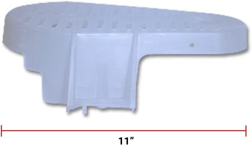 GLOB PRO SOLUTIONS AP6021316 PS11754637 EAP11754637 PD00004921 CKD2486 Washer Pulley Cover Shield 11" Length Approx. Replacement for and compatible with Kenmore Whirlpool Maytag Crosley Heavy DUTY