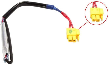 GlobPro DA47-00301D Fridge Defrost Thermostat 2 Terminals Replacement for and compatible with Samsung Heavy DUTY