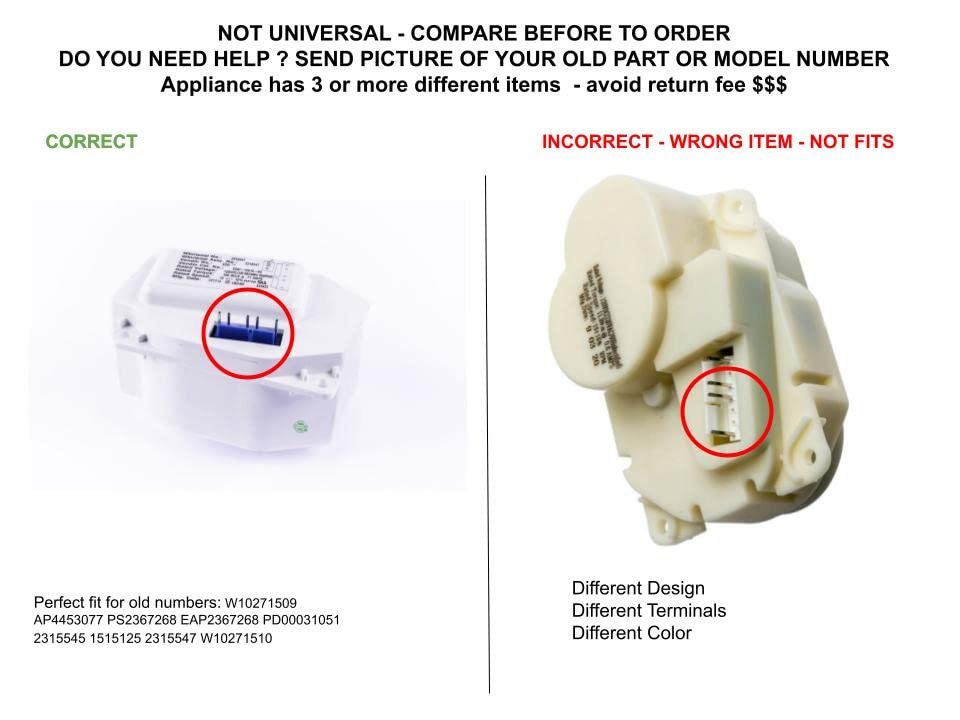 GLOB PRO SOLUTIONS AP4453077 PS2367268 EAP2367268 PD00031051 CKD6078 Auger Motor