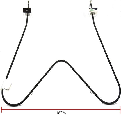 GLOB PRO SOLUTIONS AP6013578 PS11746804 EAP11746804 PD00006548 CKD1318 ange Bake Element 19" ¾ Length Approx. Replacement for and compatible with Whirlpool Heavy DUTY