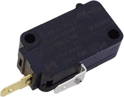 GlobPro WB24X829 Microwave Secondary Door Switch 1" ½ Length Approx. Replacement for and Compatible with GE Hotpoint Kenmore Heavy Duty