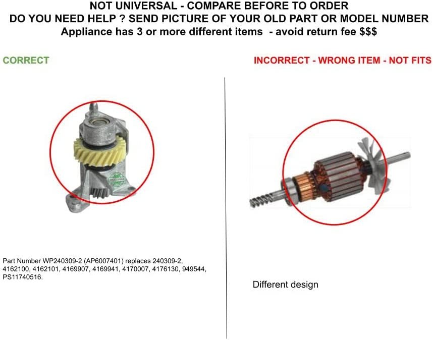 GLOB PRO SOLUTIONS WP240309-2 CKD5680 Worm Gear and Bracket