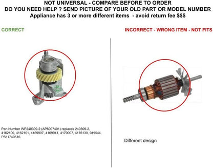 GLOB PRO SOLUTIONS WP240309-2 CKD5680 Worm Gear and Bracket