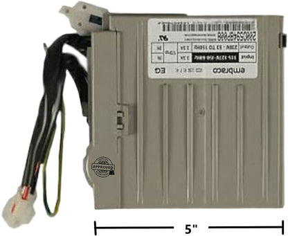 GlobPro WR55X10490 WR55X10685 WR55X10979 WR55X11029 Frid. Inverter Control Board Kit 5" length Approx. Replacement for and compatible with General Electric Heavy DUTY