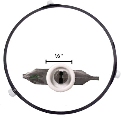 GlobPro DE97-00222A Microwave Roller Guide Assy 8" ¾ Length Approx. Replacement for and Compatible with Samsung Kenmore Heavy Duty