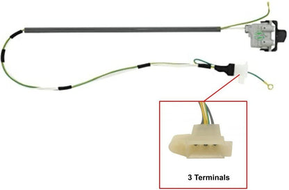GLOB PRO SOLUTIONS 3355458 520852 WP3355458VP CKD3562 Lid Switch Assembly