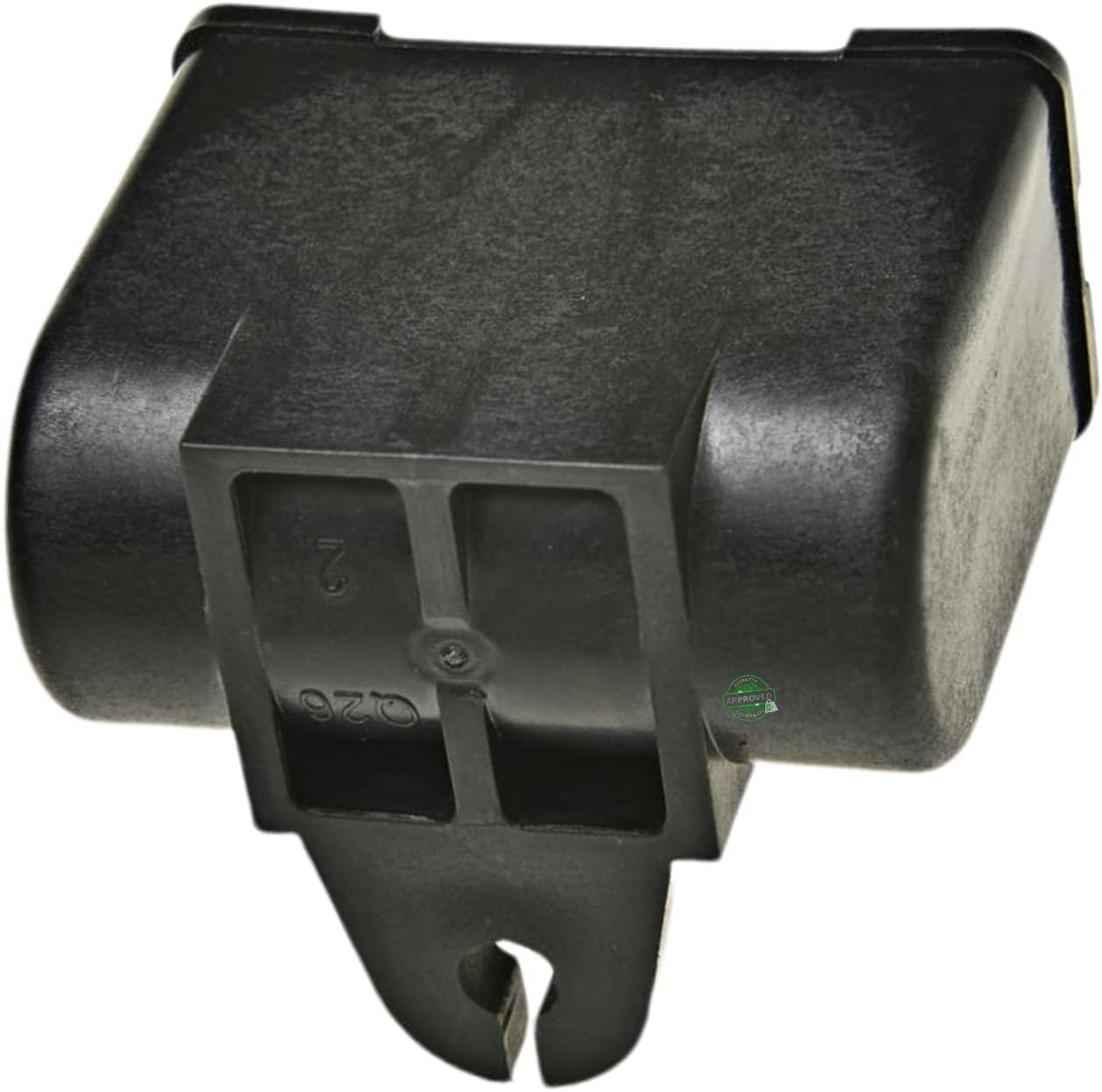 GlobPro 4357094 4390503 4390930 65889-6 Fridge Run Capacitor 2 terminals 1" ½ length Approx. Replacement for and compatible with Whirlpool Roper KitchenAid Maytag Heavy DUTY