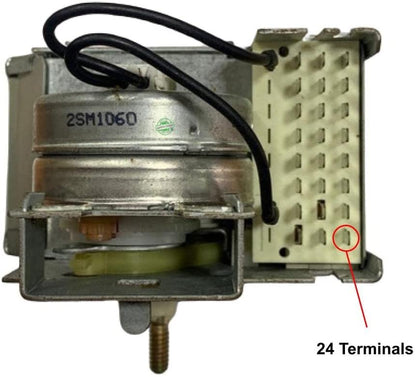 GLOB PRO SOLUTIONS 3946434 CKD1867 Washer Timer 24 Terminals 6" ¼ Length Approx. Replacement for and compatible with Whirlpool Kenmore Estate Heavy DUTY