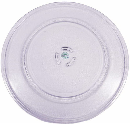 GlobPro CK900127 Compatible with KitchenAid, and More Microwave Glass Tray Plate 14 1/8" Inches -36 cm Diameter Approx Heavy Duty