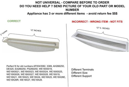 GLOB PRO SOLUTIONS DE520 3389 WE18X0019 WE18X0021 WE18X0023 CKD2902 Lint Filter compatible with GE, Hotpoint, JC Penney