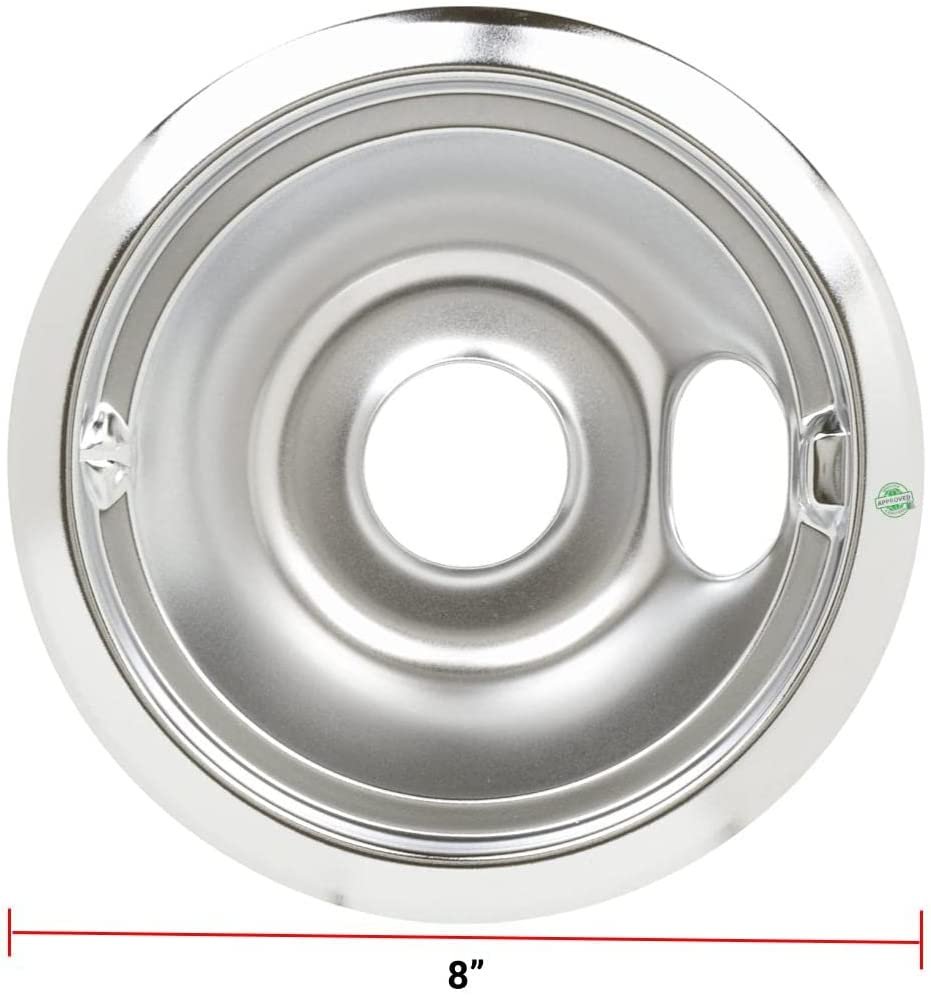 GLOB PRO SOLUTIONS WB31M16 CKD1809 Range Burner Bowl 8" Length Approx. Replacement for and compatible with General Electric Hotpoint Heavy DUTY