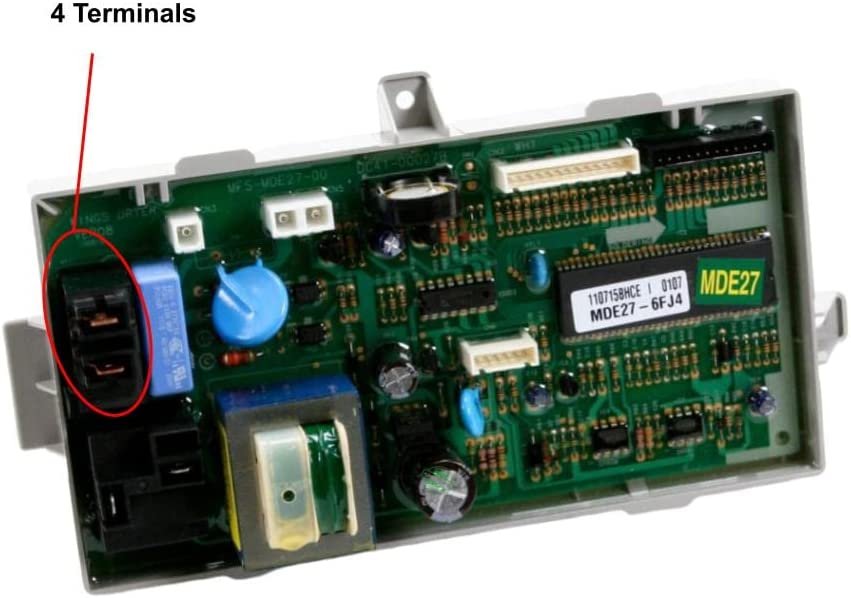 GLOB PRO SOLUTIONS 35001153 1122533 CKD2344 Dryer Main Control Board 10" Length Approx. Replacement for and compatible with Maytag Heavy DUTY