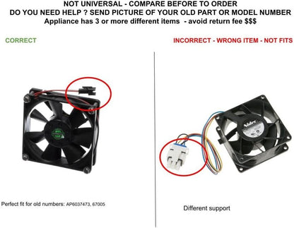 GLOB PRO SOLUTIONS 80-54321-00 CKD2918 Evaporator Fan
