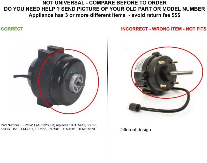 GLOB PRO SOLUTIONS TJSM5411 CKD4829 Cond Motor