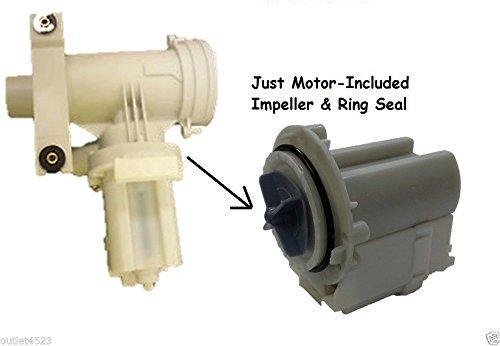 GRP Motor -GE Frontload washer water drain pump motor ONLY MOTOR