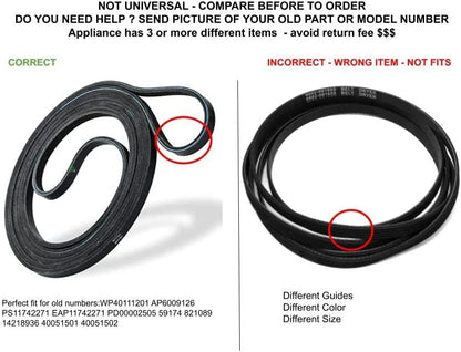 GLOB PRO SOLUTIONS WP40111201 CKD4631 Drive Belt