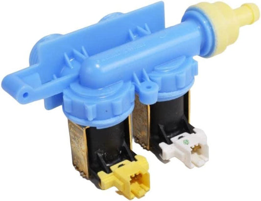 GLOB PRO SOLUTIONS WP8182862 CKD2388 Washer Water Inlet Valve 5” ¾ Length Approx. Replacement for and compatible with Whirlpool Maytag KitchenAid Kenmore Heavy DUTY