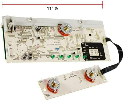 GLOB PRO SOLUTIONS WH12X10404 CKD1354 Washer Main Control Board ½ length Approx. Replacement for and compatible with Heavy DUTY