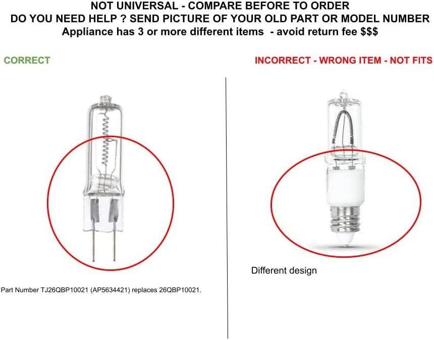 GLOB PRO SOLUTIONS 26QBP10021 CKD5395 Bulb Halogen