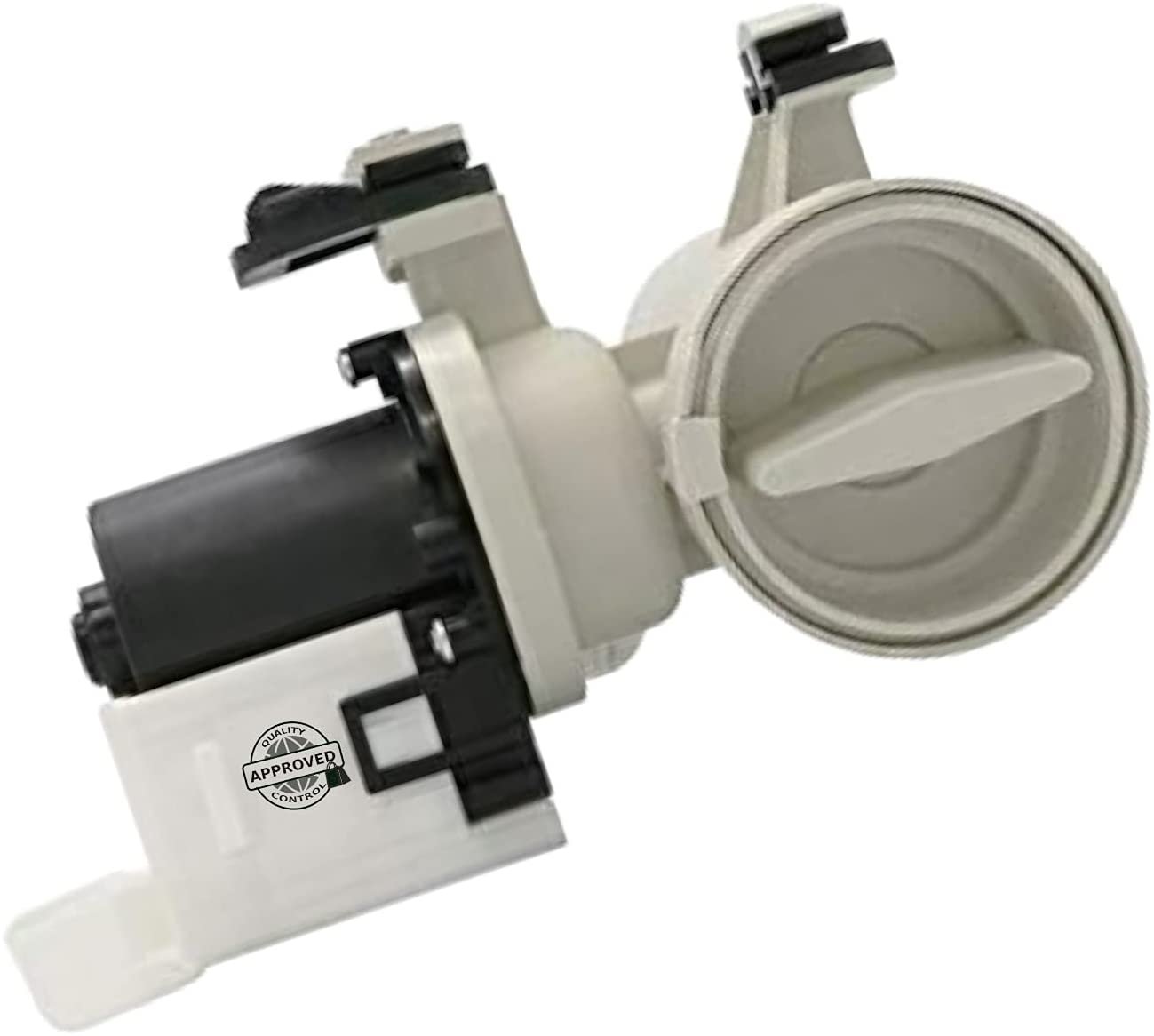 GlobPro PD00025949 EAP11757304 AP6023956 PS11757304 Washer Water Drain Pump Assembly 8" ½ length Approx. Replacement for and compatible with Whirlpool Maytag Kenmore/Sears Amana Heavy DUTY