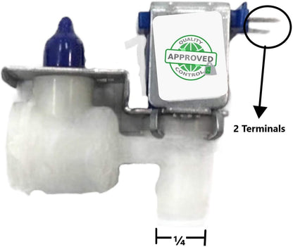 GlobPro 2716 2716-1 76008 76012 80-54249-00 4545746 80-40002-00 Frid Input and out water ¼ inches, 2 terminal ¼ electrical connectors Replacement for and compatible with U-Line Heavy DUTY