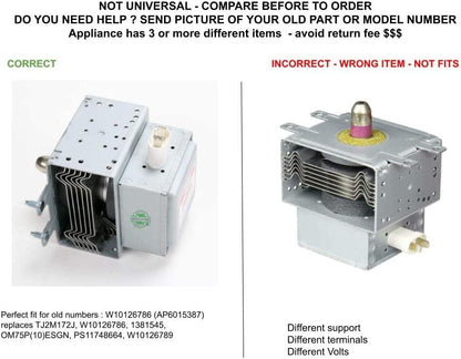 GLOB PRO SOLUTIONS AP6015387 PS11748664 EAP11748664 PD00030214 CKD6989 Assy-Magnetron