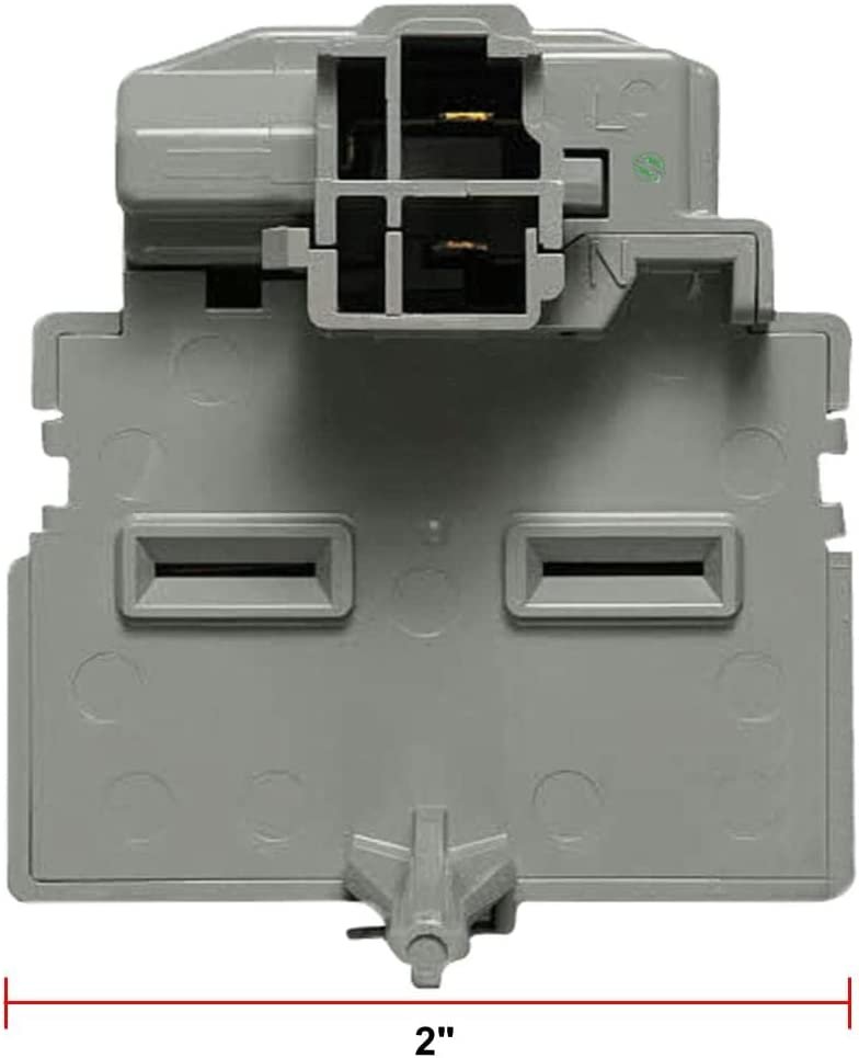 GLOB PRO SOLUTIONS W10194431 1481852 CKD2325 Refrigerator Start Relay & Overload 2" Length Approx. Replacement for and compatible with Kenmore/Sears Amana Whirlpool KitchenAid Heavy DUTY