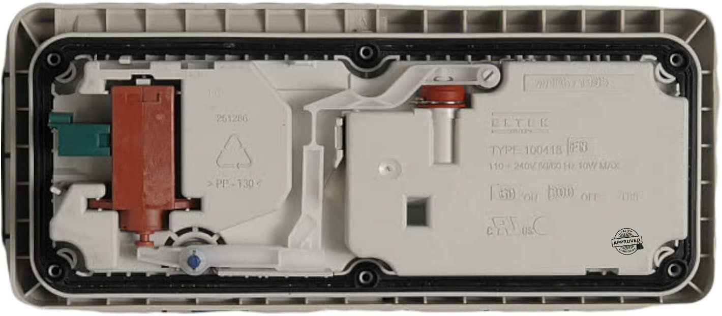 GlobPro WPW10428214 Diswasher Detergent dispenser 9" length Approx. Replacement for and compatible with Whirlpool Heavy DUTY