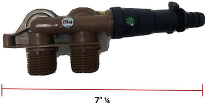 GLOB PRO SOLUTIONS W10175893 4441659 1471336 CKD2041 Washer Water Inlet Valve 7" ¼ Length Approx. Replacement for and compatible with Kenmore Whirlpool Heavy DUTY