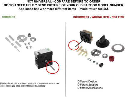 GLOB PRO SOLUTIONS AP5645804 5500-202M CKD5824 Switch Burner