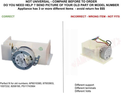GLOB PRO SOLUTIONS WP67003903 CKD2990 Damper Control Assembly