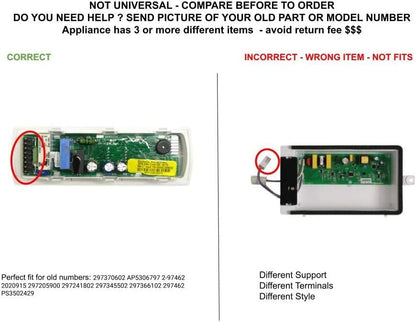 GLOB PRO SOLUTIONS 297370602 CKD4323 Main Control Board