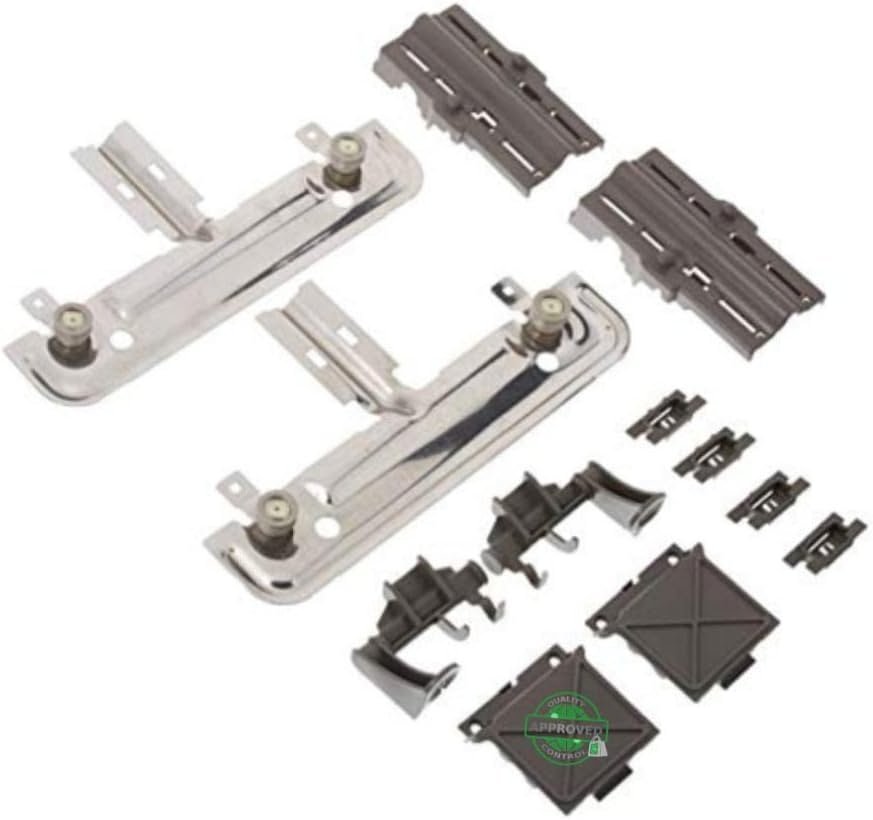 GLOB PRO SOLUTIONS 3447661 W10253546 W10712394VP WPW10350376 CKD3884 Dishrack Adjuster Kit