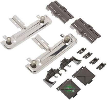 GLOB PRO SOLUTIONS 3447661 W10253546 W10712394VP WPW10350376 CKD3884 Dishrack Adjuster Kit