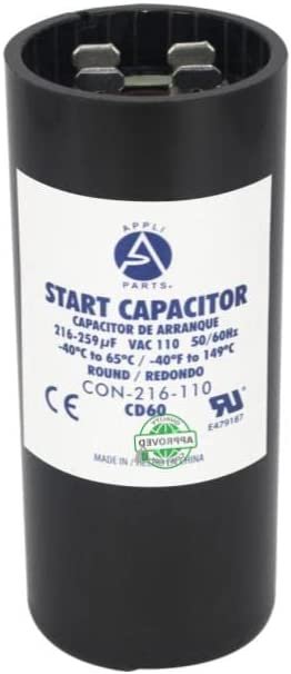 GLOB PRO SOLUTIONS AP6743756 CKD5386 Capacitor 216-259 MFD