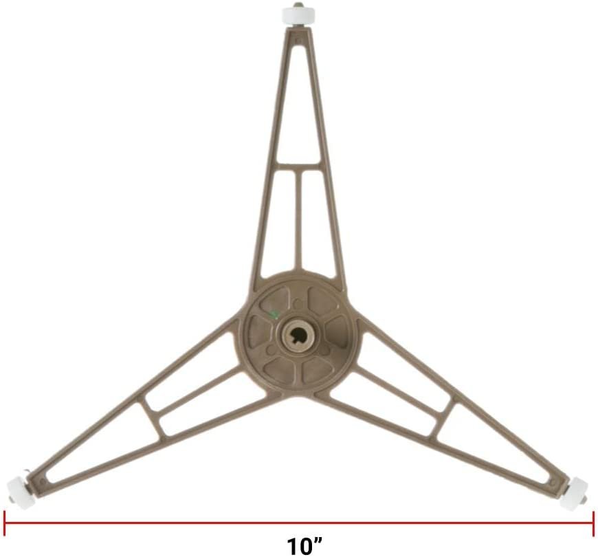 GLOB PRO SOLUTIONS 5889W1A003B CKD2504 Microwave Turntable Assembly 10" Length Approx. Replacement for and compatible with Kenmore LG Heavy DUTY