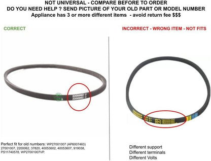 GLOB PRO SOLUTIONS 37820 919038 2200062 27001007 40053602 CKD4941 Drive Belt