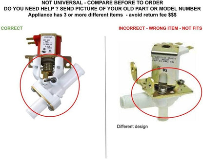 GLOB PRO SOLUTIONS 11051402 CKD4975 Water Inlet Valve