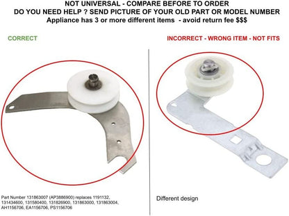 GLOB PRO SOLUTIONS 131863007 CKD5179 Idler Arm Pulley